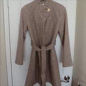 T Tahari Boucle Coat